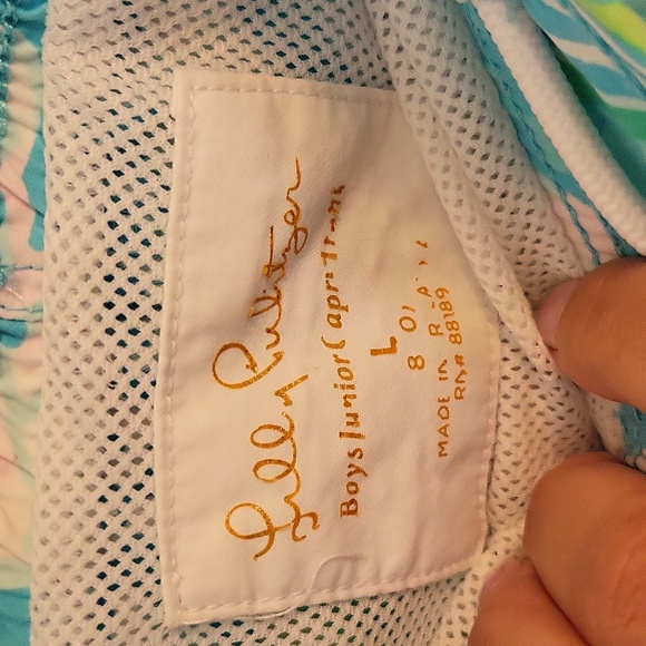 Lilly Pulitzer Boys Swim Trunks - Picture 2 of 2